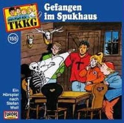 Produktbild von Tkkg 155-155/Gefangen im Spukhaus