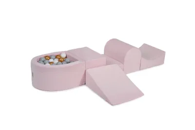 Produktbild von Schaumstoff Bausteine Kinder mit Bällebad - Softbausteine Baby