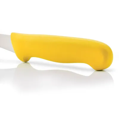 Produktbild von Ausbeinmesser 140 mm Edelstahl Curvo Serie 2900 - Gelber Griff, Fleischmesser
