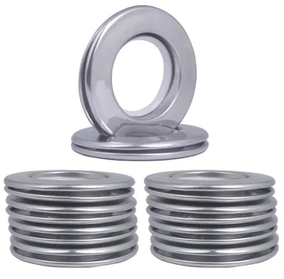 Obrázek produktu pro SUYUKUFU, kroužky na závěsy, 40 mm, nerezová ocel, 10 kusů