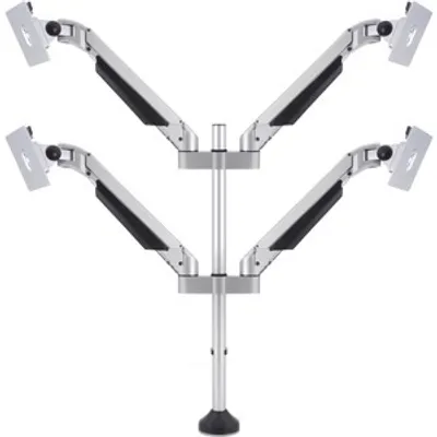 Produktbild von Multibrackets 7211, Klemme /Bolzen, 40 kg, 38,1 cm (15"), 81,3 cm (32"), 100 x 100 mm, Weiß