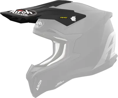 Zdjęcie produktu dla Kask Airoh Strycker z daszkiem w kolorze czarnym matowym