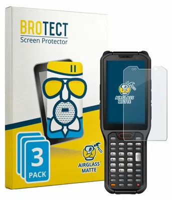 Produktbild von 3x BROTECT Entspiegelungs Schutzglas für Urovo RT40S Schutzfolie Panzer Folie Glas Display Schutz matt