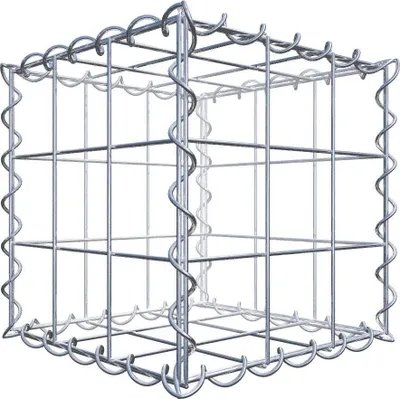Produktbild von Gabione 30 cm x 30 cm x 30 cm (L x H x T), Maschenweite 10 cm x 10 cm, Spirale