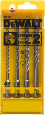 Produktbild von DEWALT Hammerbohrer-Set 4-tlg. SDS-plus