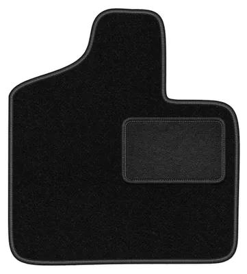 Immagine prodotto di Tappetino guidatore in moquette per Chrysler Grand Voyager III 2001-2007 (7 posti) – 1 pezzo, nero, su misura – Wielganizator LUX
