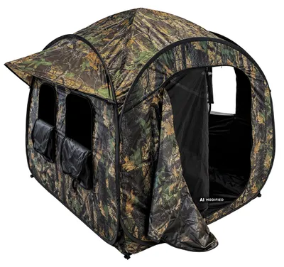 Produktbild von Bresser NatureDome Duo Tarnzelt wasserdicht für 2 Personen 150 x 150 cm