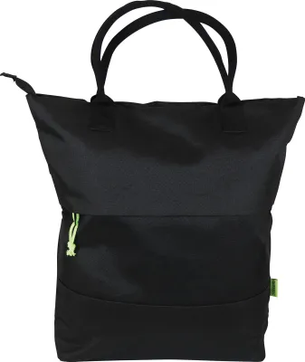 Produktbild von Dresco Trendy Shopper Tragetasche 20 Liter Nylon Schwarz