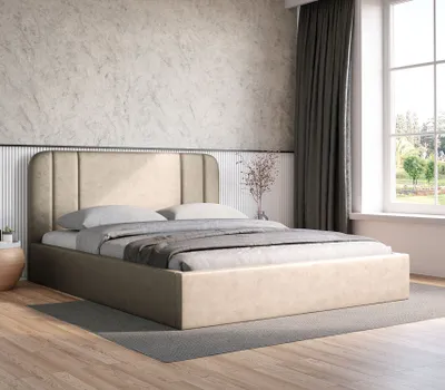 Obrázok produktu pre Čalúnená posteľ 180x200 MARGARIDA 1 - béžová