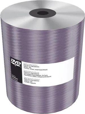 Image de DVD-R 4,7GB 16x (100) MediaRange DVD-R Shrink, capacité : 4,7GB MediaRange (MR422)