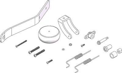 Produktbild von Multiplex Spornradset FunCub XL