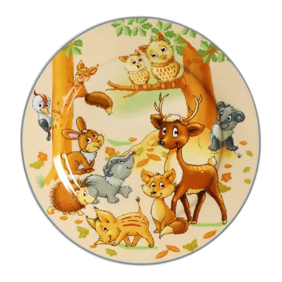 Immagine prodotto di Ritzenhoff & Breker 422443 Ritzenhoff & Breker Frühstücksteller WALDTIERE