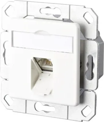 Productafbeelding van METZ CONNECT 130C371102-I, stopcontact, wit (130C371102-I-90)