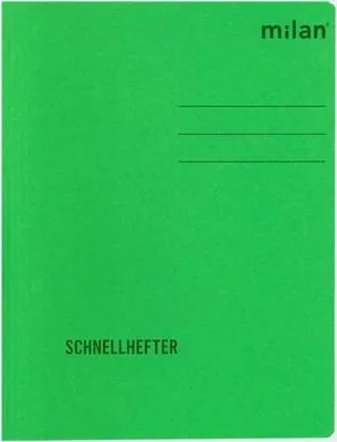 Produktbild von Milan Pappschnellhefter A4 tiefgrün intensivfarb