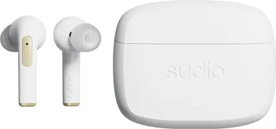 Produktbild von Sudio N2 Pro White, True Wireless Stereo (TWS), Anrufe/Musik, 47 g, Kopfhörer, Weiß