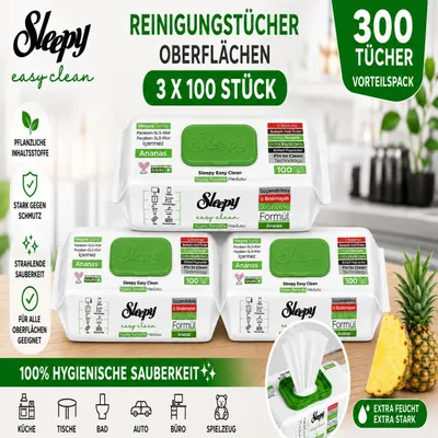 Immagine prodotto di Sleepy Easy Clean Ananas 3x100