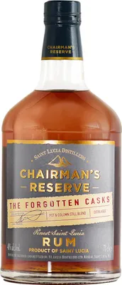 Produktbild von Rum Chairman´s Reserve „The Forgotten Casks“ 5 - 11 Jahre gereift  40% vol. 0,7l