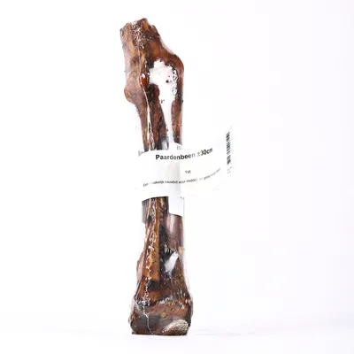 Imagen del producto de Lutopets: Hueso para masticar con forma de pata de caballo, aproximadamente 30 cm, para perros