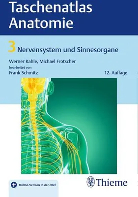 Obrázok produktu pre Taschenatlas Anatomie 03: Nervensystem und Sinnesorgane