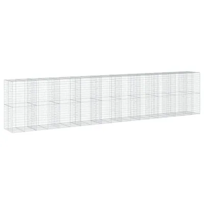Produktbild von Gabione mit Deckel 950x100x200 cm Verzinktes Eisen