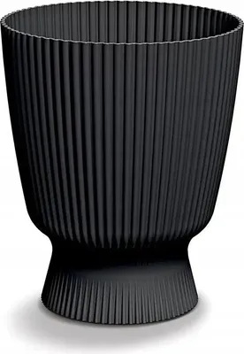 Obrázek produktu pro Kulatý květináč Milly 22 cm černý