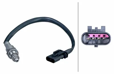 Produktbild von Lambdasonde beheizt 4-polig 400 mm Kabel HELLA für u.a. OPEL CROSSLAND
