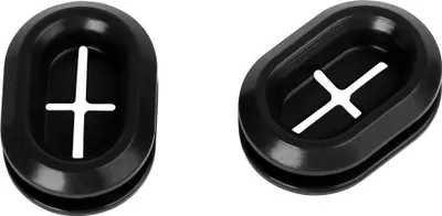Produktbild von Profile Design Hole Grommet Lenker Mit Kabelführung 20 Einheiten Schwarz  Schwarz One Size