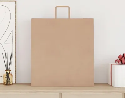 Immagine prodotto di Sacchetti di Carta 250 pz con Manici Marrone 45x17x48 cm