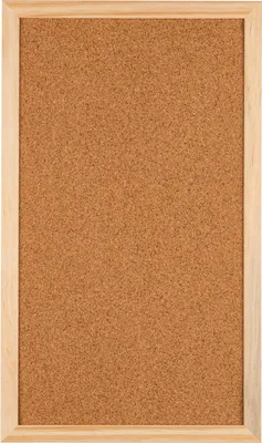 Immagine prodotto di Bacheca Henzo 30x49 cm, cornice in legno, superficie in sughero, montaggio a parete, per ufficio, casa, scuola