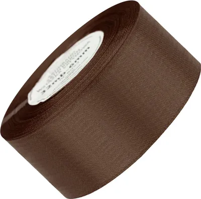Immagine prodotto di Nastro di raso marrone 50 mm - 32 mb