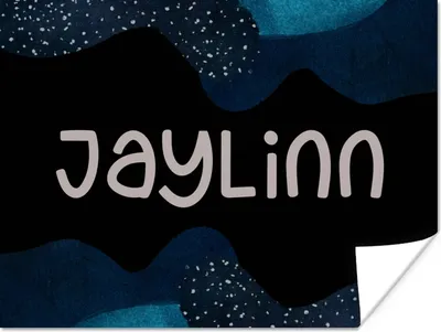 Produktbild von MuchoWow® Poster Jaylinn - Pastell - Mädchen 120x90 cm - Wandbild