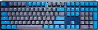 Produktbild von Ducky One 3 Daybreak RGB - Volle Größe (100%) - Kabelgebunden - USB - Mechanischer Switch - RGB-LED - Schwarz - Blau - Grün