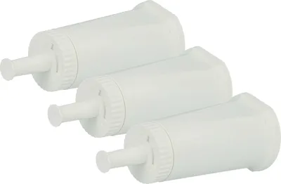 Produktbild von vhbw 3x Wasserfilter Filter kompatibel mit Sage Bambino Plus SES500 Espressomaschine Weiß