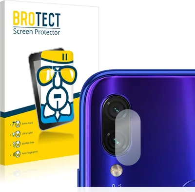 Produktbild von BROTECT Schutzglas für Xiaomi Redmi Note 7 / 7 Pro (Kamera Rückseite) Schutzfolie Panzer Folie Glas Display Schutz klar