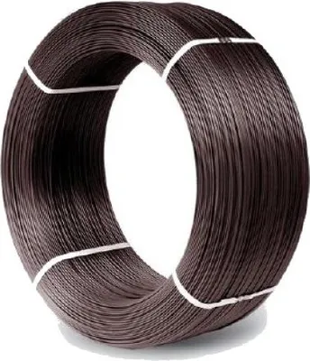 Produktbild von Pvc-Beschichteter Verzinkt Draht 3,0*3,8Mm Braun - 5 Kg - Dru 3.6 Pw B