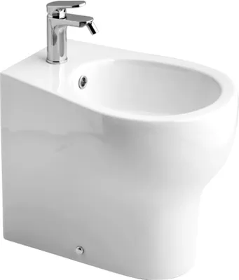 Immagine prodotto di Bidet a terra filo parete in Vetroceramica | Soave 