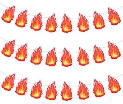 Produktbild von 3 Stück Feuerwerksbanner, vorgefertigte Feuerwerksdekorationen, hängende Wimpel