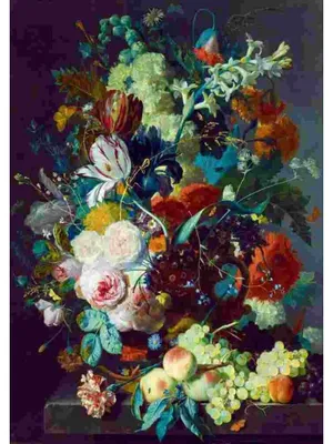 Image de Bluebird Puzzle Jan Van Huysum Fleurs Fruits 1000 pièces Puzzle