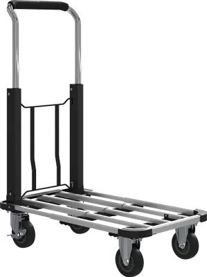 Produktbild von HOMCOM Plattformwagen Transportwagen Klappbar 150 kg mit ausziehbarer Plattform