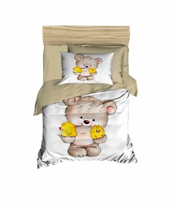 Imagen del producto de L'Essentiel, Juego de sábanas para cuna, color beige, 100 x 150 cm