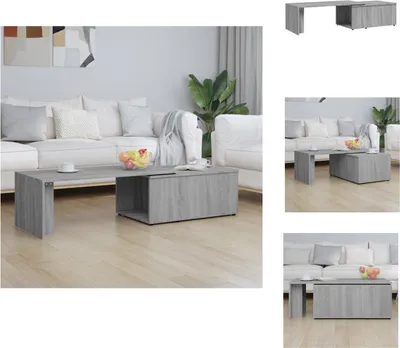 Obrázok produktu pre vidaXL Konferenčný stolík sivý Sonoma 150x50x35 cm materiál na báze dreva - Konferenčné stolíky
