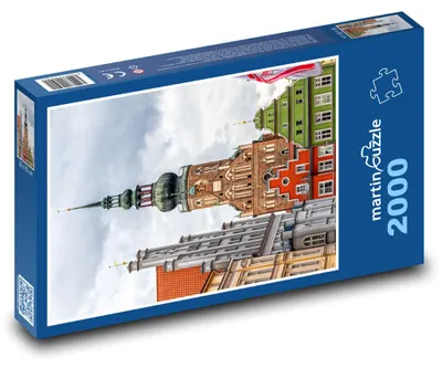 Obrázek produktu pro martinpuzzle - Puzzle 2000 - Greifswald - Německo, město