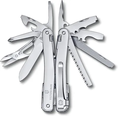 Image de Victorinox Swiss Tool Spirit MX Clip argent blister