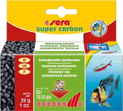 Produktbild von sera super carbon Aktivkohle 29 g