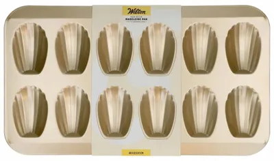Produktbild von Wilton Backform für 12 Madeleine-Kekse Muschelform