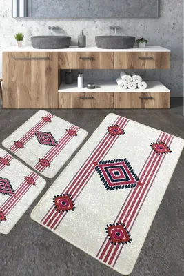 Produktbild von Mijolnir, Meore- CHL5330, Bunt, Badematten, 700 gr/m², 100% POLYESTER