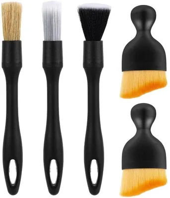 Produktbild von Weiches Autoreinigungsbürsten-Set, 5-teilig, Interieur-Reinigung