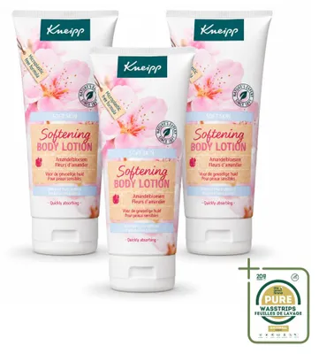 Productafbeelding van 3 x Kneipp Bodylotion Zachte Huid Amandelbloesem 200 ml - Voorraadverpakking - 3 stuks