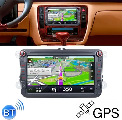 Obrázok produktu pre Auto HD 8 palcov Android 8.1 Rádio Prijímač MP5 Prehrávač pre Volkswagen, Podpora FM & Bluetooth & TF karty & GPS & WiFi