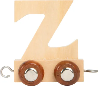 Image de Train de lettres en bois Z